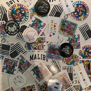 50 brandy melville stickers
